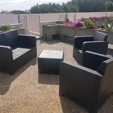 Apartment T2 Climatise Avec Rooftop Et Parking Privatif - 5 Couchages - 5perg224 *