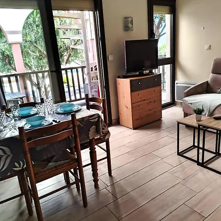 T2 Climatise Avec Rooftop Et Parking Privatif - 5 Couchages - 5perg224 * Saint-Cyprien (Pyrenees-Orientales)